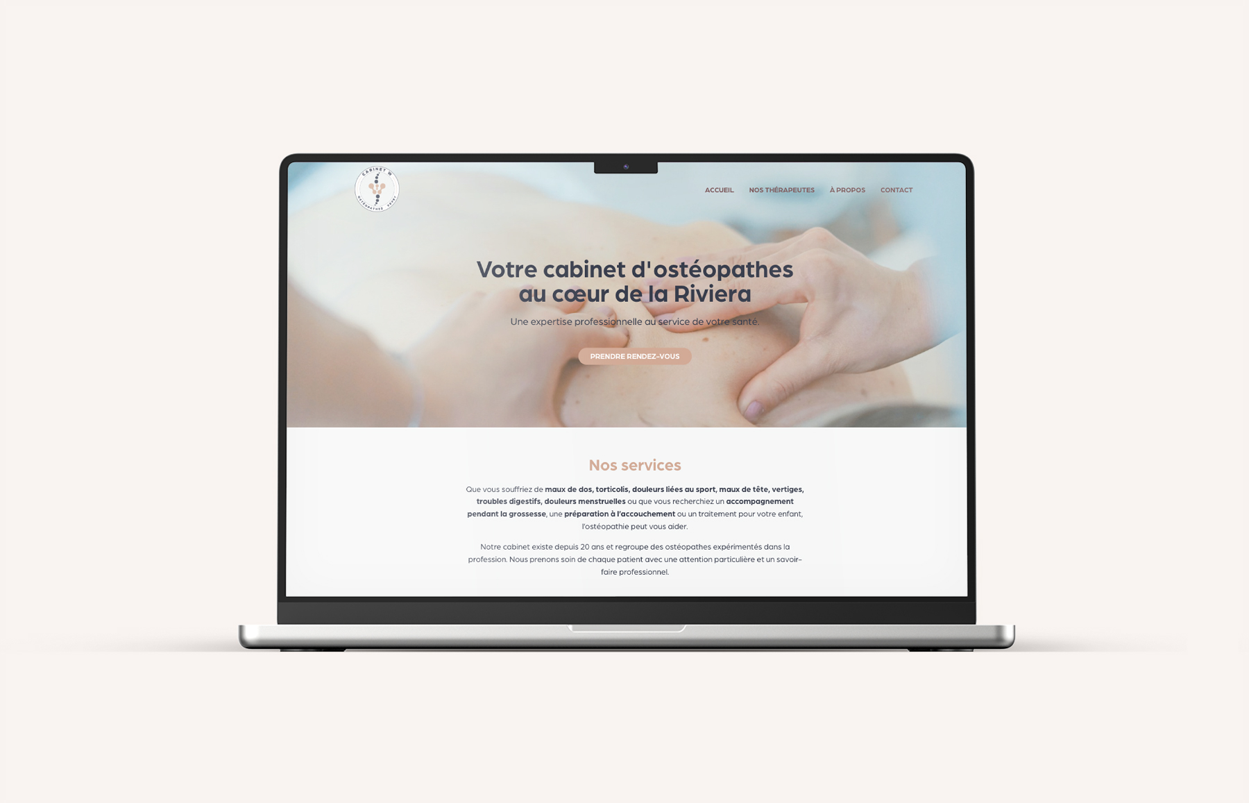 Rebranding et développement du site pour le Cabinet-W