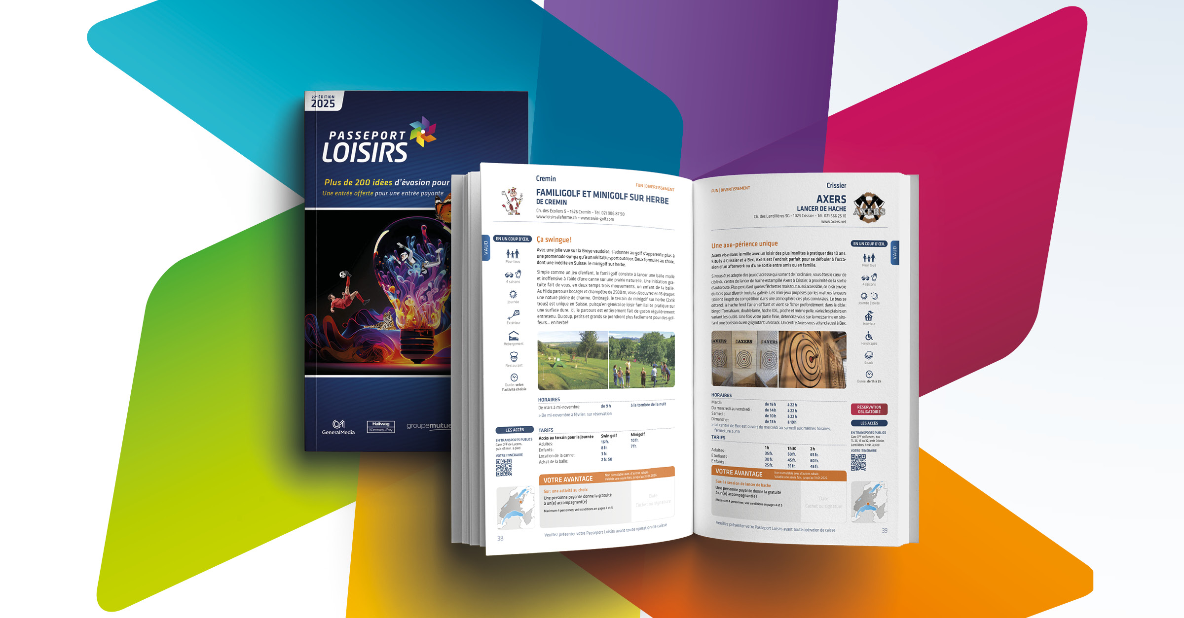 Mise en page du Passeport Loisirs 2025